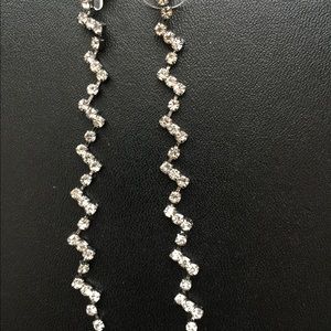 3 for $10! Long sparkly prom party earrings